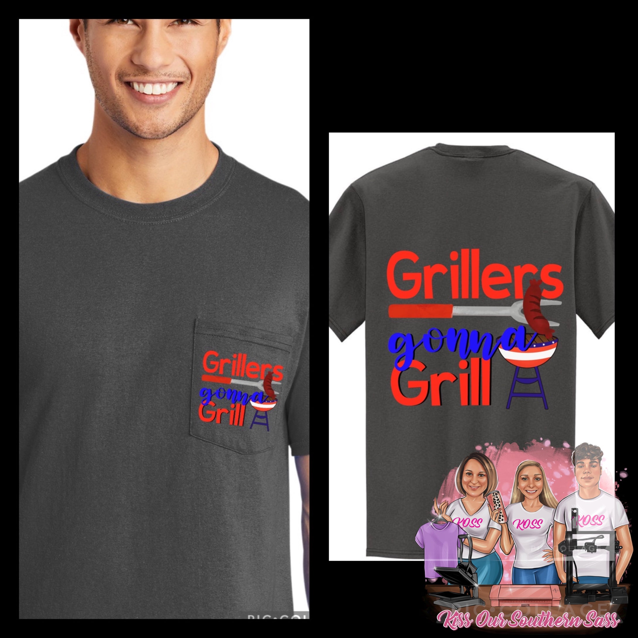Grilles gonna Grill with Pocket
