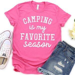 Camping is my favorite season