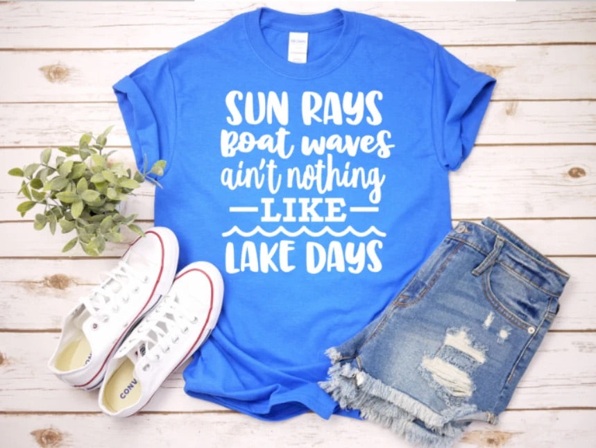 Sun rays...lake days