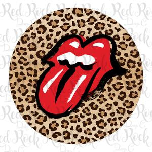 Rolling Stone Leopard Lips