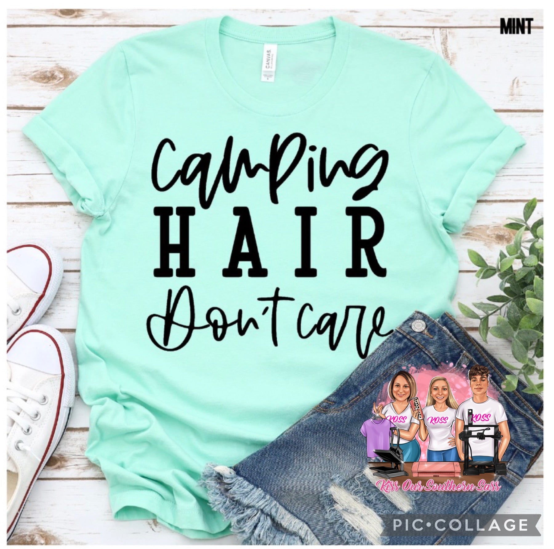 Camping Hair Don't Care