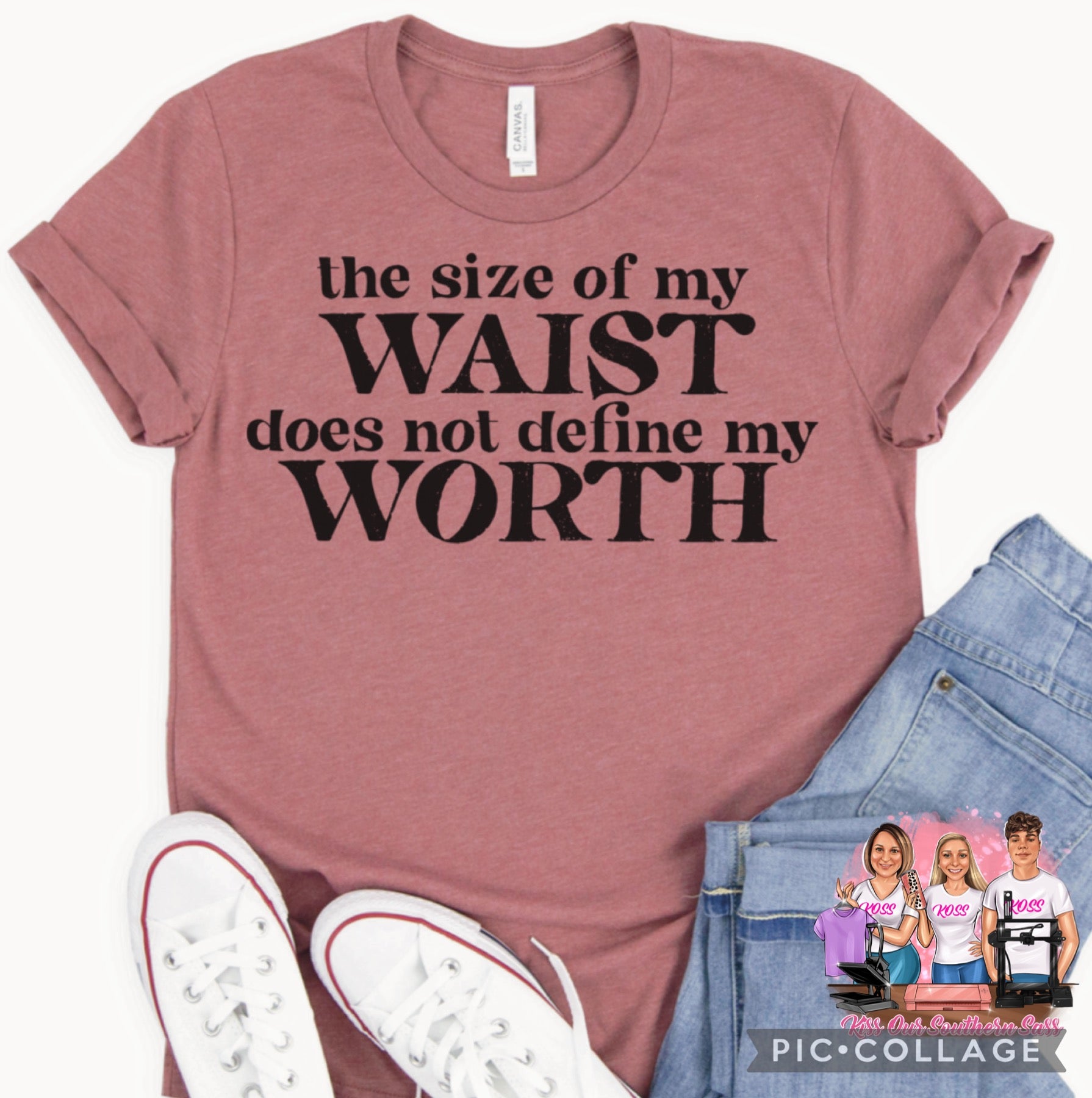 The size of my waist does not define my worth